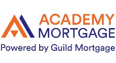 Logo of Academy Mortgage powered by Guild Mortgage