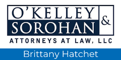 Logo of Brittany Hatchet with O'Kelley & Sorohan Attorneys at Law
