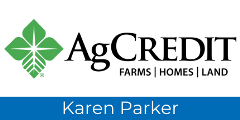 Logo of Karen Parker with AgGeorgia Farm Credit