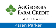 Logo of Karen Parker with AgGeorgia Farm Credit