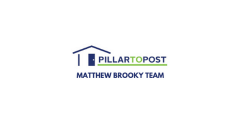 Logo of Pillar To Post Home Inspectors - Gold Brooky