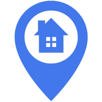 house on map icon